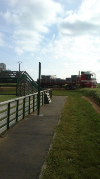 arrivée du Skate park