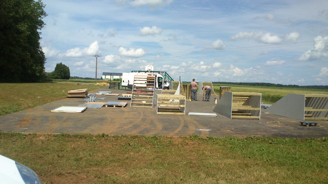 montage sous le soleil